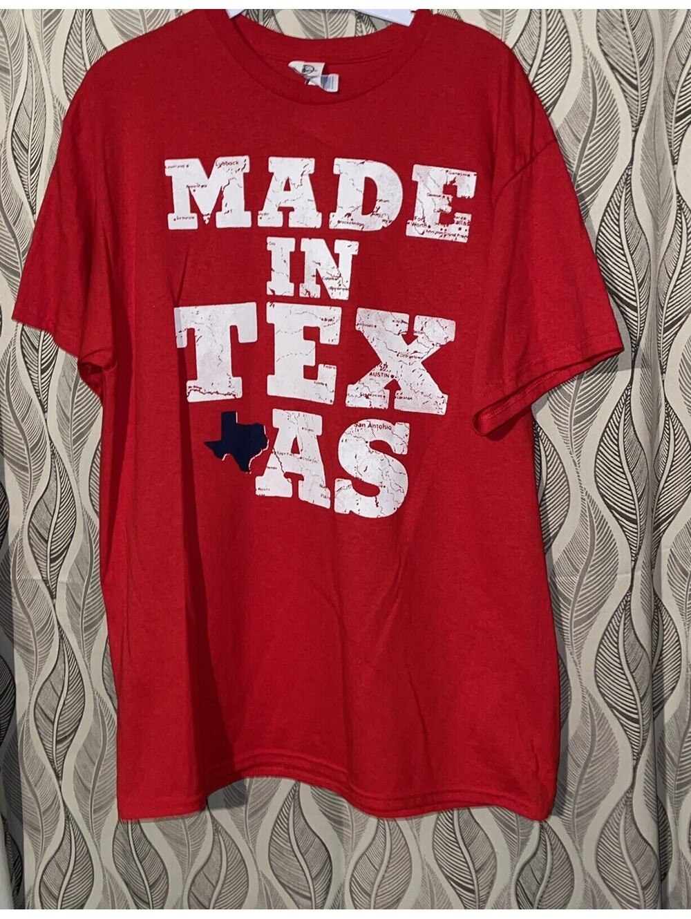 🎄 Mens Size L Large Made In Texas T Shirt Brand New With Tag 🔥💜